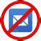 Image result for No Emails Sign