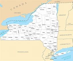 Image result for New York State Capital Map