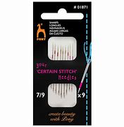 Image result for Pony Hand Sewing Needles Sharps Size 12