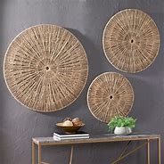 Image result for Best Way to Display Rattan Wall Art