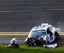 Image result for Kyle Larson Daytona Crash