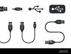Image result for Symbol of USB Cable On a Computer