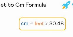 Image result for Feet Inches to Cm
