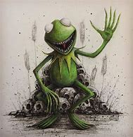 Image result for Creepy Kermit