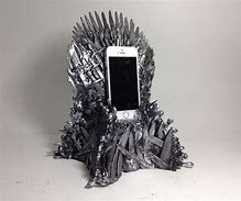 Image result for Throne Made of Old Phones
