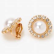 Image result for Clip On Stud Earrings