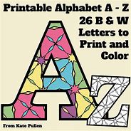 Image result for 1 Letters to Print