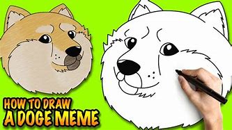 Image result for Doge Meme Drawing Easy