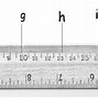 Image result for Ruler Increments