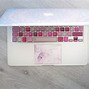 Image result for Pink MacBook Keyboard Cover