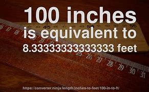 Image result for How High Is 100 Feet