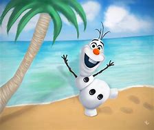 Image result for Frozen Snowman Summer