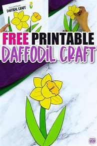 Image result for Daffodil Cut Out Template