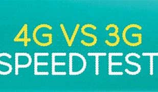 Image result for 3G vs 4G Speed