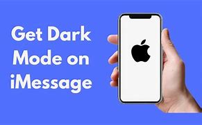 Image result for iPhone iMessage Dark Mode
