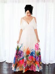 Image result for Watercolor Floral Dress