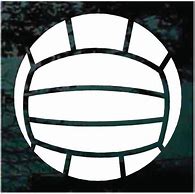 Image result for Volleyball Car Decals