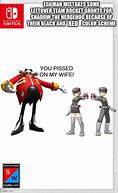 Image result for Eggman Red Button Meme