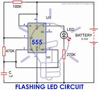 Image result for 555 Timer Circuit for LED