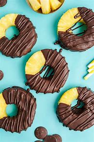 Image result for Chocolate Covered Pineapple