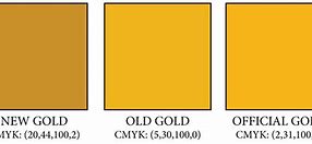 Image result for Shiny Gold CMYK