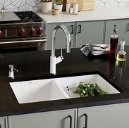 Image result for White Undermount Kitchen Sink