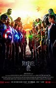 Image result for DC vs Marvel Movie Poster