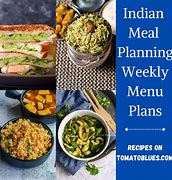 Image result for Indian Vegetarian Meal Plan