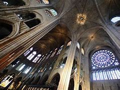 Image result for Notre Dame Spire Inside