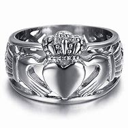 Image result for Stainless Steel Irish Rings