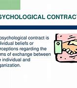 Image result for Psychological Contract Definition