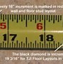 Image result for Measuring Tape in Inches