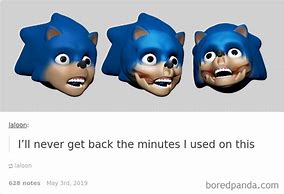 Image result for Bad Sonic Drawing Meme