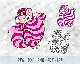 Image result for Alice in Wonderland Cheshire Cat SVG