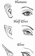 Image result for Drawings Face Elf Ears Purple