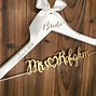 Image result for Personalised Wedding Hangers