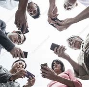 Image result for People Looking Down at Their Phones
