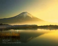 Image result for Sunrise at Mount Fuji