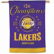 Image result for Lakers Championship Flag