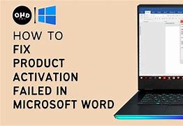 Image result for Word Product Activation Failed