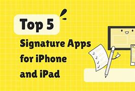 Image result for iPhone Signature App