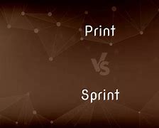 Image result for Pprint Sprint