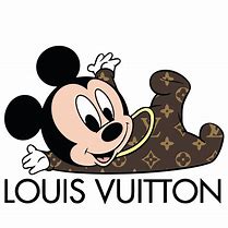 Image result for Mickey Mouse Louis Vuitton