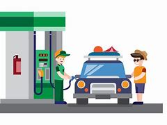 Image result for Overhead Gas Station Clip Art