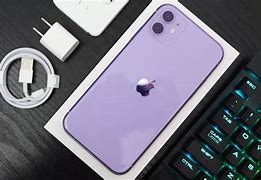 Image result for iPhone 11 Purple with the Air Pods Pro