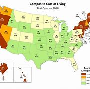 Image result for PA Cost of Living Map