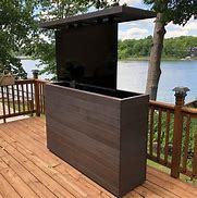 Image result for Outdoor TV Stand