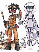 Image result for Wall E and Eve Human-Robot