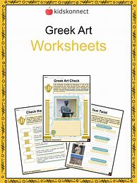 Image result for Worksheet Greek Art