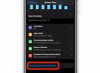 Image result for Forgot Screen Time Passcode iPhone